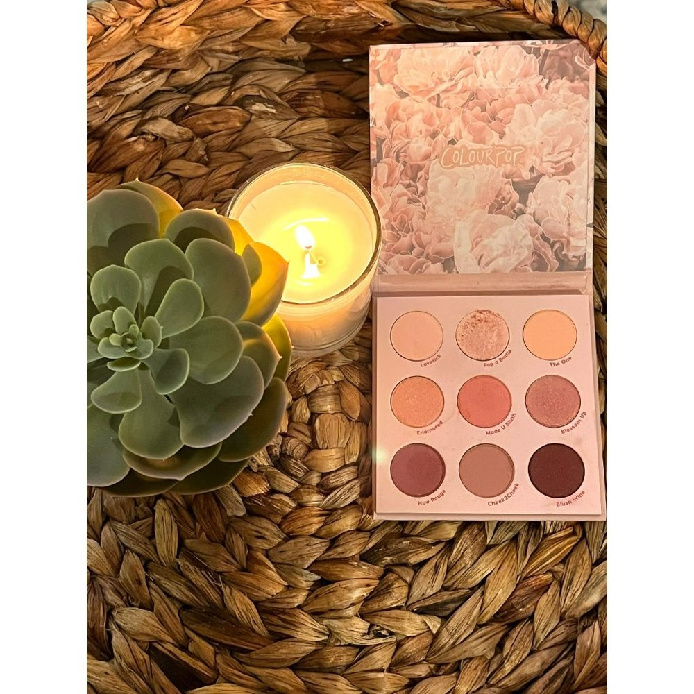 ColourPop Blush Crush Pressed Powder  Palette 9 Colors